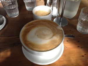 Das ist er der erste neuseeländische Cappucino