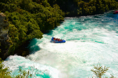 Huka Falls ..